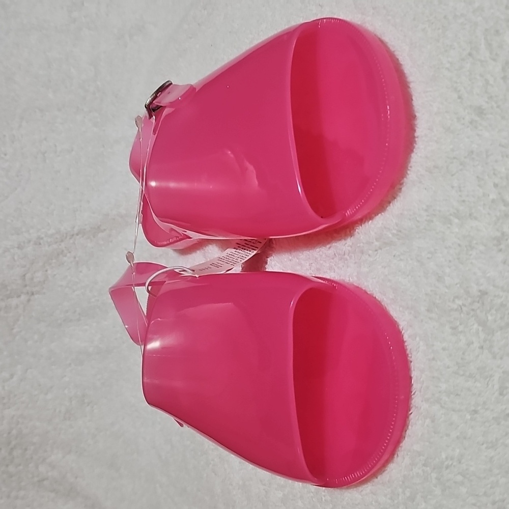 Old Navy Jelly Wide-Strap Sandals for Girls Size 5Y New - Picture 5 of 11